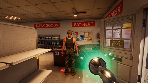 画像ギャラリー No.003のサムネイル画像 / 人間に扮した宇宙人として店舗を経営しつつ,ひっそりとデータを収集。ガソリンスタンド経営シミュレーション「Roadside Research」が発表に