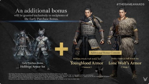 画像ギャラリー No.009のサムネイル画像 / 「仁王3」,PS5とPC向けの体験版を1月29日に配信。最新トレイラーも公開に