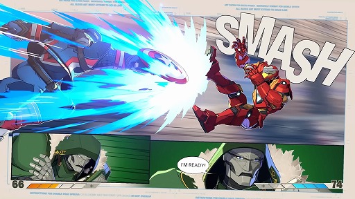 画像ギャラリー No.002のサムネイル画像 / 「MARVEL: Tōkon Fighting Souls」のガイド動画が公開に。4人チームで体力共有,ボタン連打コンボなど,ゲームの核となるシステムをチェック