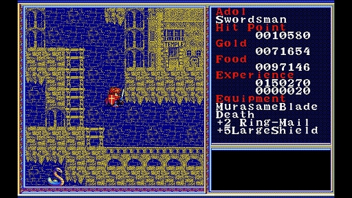 画像ギャラリー No.002のサムネイル画像 / 「ザナドゥ」のリメイク版「リバイバル ザナドゥ イージーバージョン PC-9801」がEGGコンソールで登場。6月12日に配信