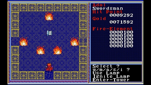 画像ギャラリー No.006のサムネイル画像 / 「ザナドゥ」のリメイク版「リバイバル ザナドゥ イージーバージョン PC-9801」がEGGコンソールで登場。6月12日に配信