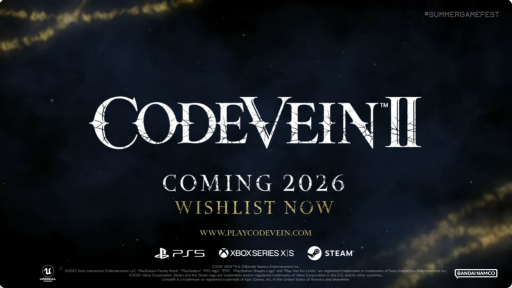 画像ギャラリー No.006のサムネイル画像 / 「CODE VEIN II」が発表に。滅びに抗う吸血鬼の物語を描いた“ドラマティック探索アクションRPG”の続編が2026年に登場