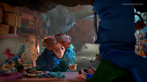 画像ギャラリー No.009のサムネイル画像 / 2人協力型プラットフォーマー「Out of Words」,2026年にリリース。手作りのストップモーションキャラクターが特徴