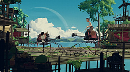 画像ギャラリー No.002のサムネイル画像 / パズルADV「Planet of Lana II: Children of the Leaf」が2026年に発売。荒廃した世界を舞台に,少女“ラナ”と相棒“ムイ”の活躍が描かれる