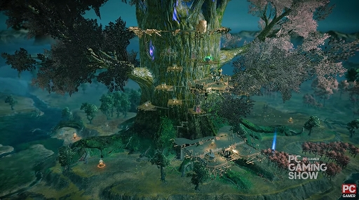 画像ギャラリー No.003のサムネイル画像 / 巨大な木にコロニーを建設する垂直方向シティビルダー「DarkSwitch」のトレイラーが公開に