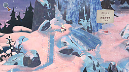 画像ギャラリー No.006のサムネイル画像 / 「ムーミントロール: 冬のぬくもり」,体験版をSteamで配信。冬眠から目覚めてしまったムーミンが,氷雪に覆われたムーミン谷を冒険するADV