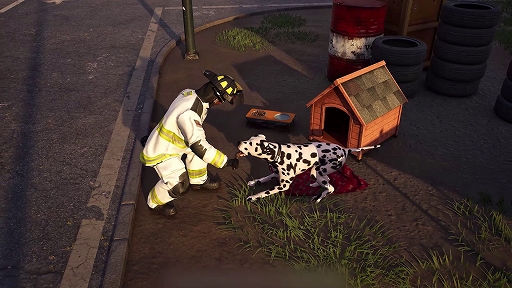 画像ギャラリー No.003のサムネイル画像 / 「Firefighting Simulator: Ignite」,同梱パックの情報を公開。ダルメシアンの消防犬と1950年代風レトロ消防ヘルメットを収録