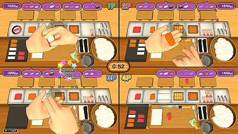 画像ギャラリー No.004のサムネイル画像 / 素早さ,正確さ,手際の良さを極めて最高の寿司職人を目指す「にぎって!お寿司」配信開始。37%オフで購入できるセールも実施