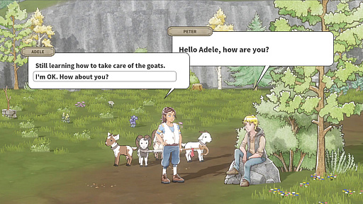 画像ギャラリー No.003のサムネイル画像 / スイスアルプスでヤギとともに暮らすライフシム「Heidi's Legacy: Mountains Calling」発表。トレイラー公開