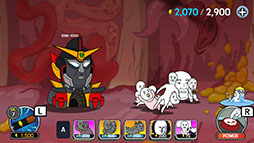 画像ギャラリー No.005のサムネイル画像 / 「The ZVENGERS -INFINITY DEFENSE-」,PC版を6月19日にリリース。スタンプ「Today's Meme」のキャラが登場するディフェンスゲーム