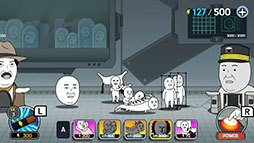 画像ギャラリー No.006のサムネイル画像 / 「The ZVENGERS -INFINITY DEFENSE-」,PC版を6月19日にリリース。スタンプ「Today's Meme」のキャラが登場するディフェンスゲーム