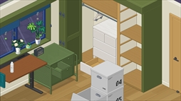 画像ギャラリー No.004のサムネイル画像 / 街角の小さなカフェを経営しながら,アパートで暮らしていくSLG「バリスタになろう!」,Steamストアページを公開