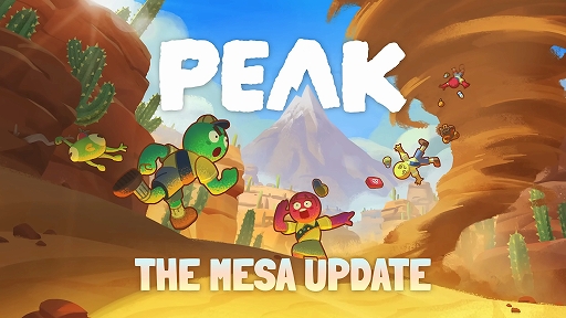 画像ギャラリー No.001のサムネイル画像 / 協力クライミングゲーム「PEAK」,新たなバイオーム“メサ”を追加するアップデートを配信
