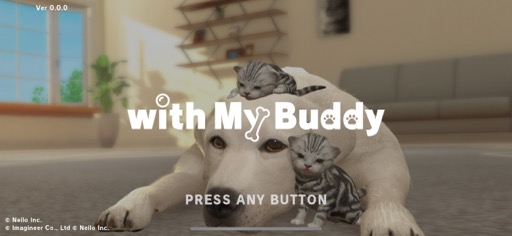 画像ギャラリー No.001のサムネイル画像 / ワンニャンといつでも一緒に暮らせる幸せ。ペットとコミュニケーションを楽しめる「with My Buddy」(今日から始めろApple Arcade #38)