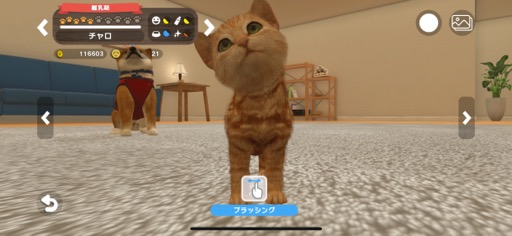 画像ギャラリー No.003のサムネイル画像 / ワンニャンといつでも一緒に暮らせる幸せ。ペットとコミュニケーションを楽しめる「with My Buddy」(今日から始めろApple Arcade #38)