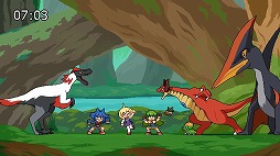 画像ギャラリー No.003のサムネイル画像 / 今度の舞台は恐竜時代。ニチアサ気分を味わえるシリーズ第2弾「ココロクローバー SUN 超古代の侵略者!!」,Switch向けに配信開始