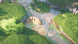 画像ギャラリー No.009のサムネイル画像 / 砂を盛ったり,削ったり,アヒルを流したり。心洗われる小川作りサンドボックスゲーム「Babbling Brook」,デモ版を配信中