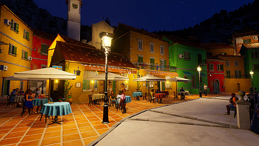 画像ギャラリー No.002のサムネイル画像 / イタリアの海辺の街でカフェ経営をするさわやかなシム「Vacation Cafe Simulator」,プレイテスト参加者をSteamで受付中