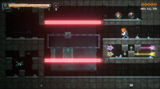 画像ギャラリー No.004のサムネイル画像 / 高難度2Dアクション「Klaus Lee - Thunderballs」,本日発売。破天荒野郎「クラウス・リー」が,派手なガジェットを駆使して遺跡を冒険する