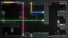 画像ギャラリー No.006のサムネイル画像 / 高難度2Dアクション「Klaus Lee - Thunderballs」,本日発売。破天荒野郎「クラウス・リー」が,派手なガジェットを駆使して遺跡を冒険する