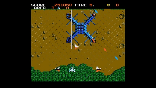 画像ギャラリー No.002のサムネイル画像 / 「EGGコンソール ザナックEX MSX2」本日配信。MSX版「ザナック」の後日譚が描かれるコンパイルの縦スクロールシューティング