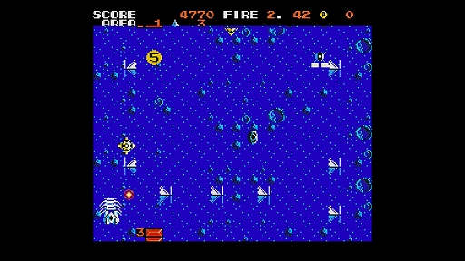 画像ギャラリー No.003のサムネイル画像 / 「EGGコンソール ザナックEX MSX2」本日配信。MSX版「ザナック」の後日譚が描かれるコンパイルの縦スクロールシューティング