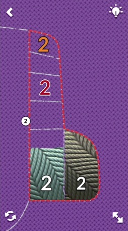 画像ギャラリー No.005のサムネイル画像 / 刺しゅうがテーマのパズルゲーム「stitch.」。簡単なようでけっこうムズい,500以上のフープにチャレンジ(今日から始めろApple Arcade #40)