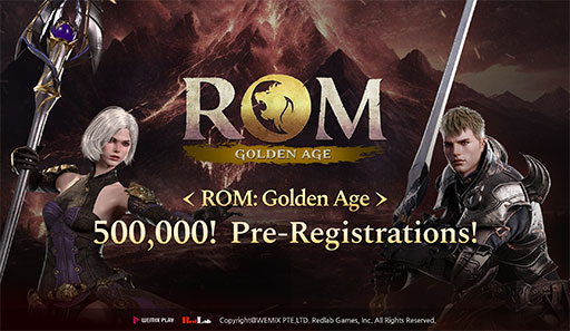 画像ギャラリー No.001のサムネイル画像 / ブロックチェーンMMORPG「ROM: Golden Age」,事前登録者数が50万人を突破。2025年8月にグローバルローンチを予定