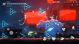 画像ギャラリー No.008のサムネイル画像 / スマホ版「BlazBlue Entropy Effect」本日配信。現実と仮想が融合した世界を何度もループし,能力を引き継ぎながら戦う2DローグライトACT