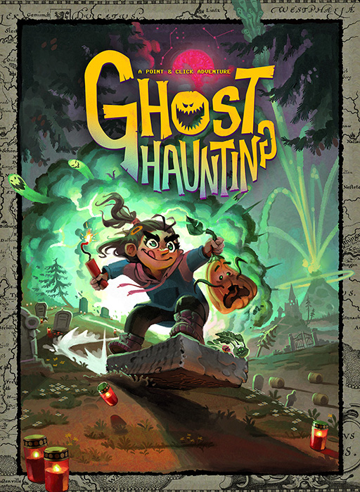 画像ギャラリー No.001のサムネイル画像 / 手描きの2Dビジュアルによるポイント&クリックADV「Ghost Haunting」が発表に。8歳の「ジジ」とともに死後の世界へと旅に出よう