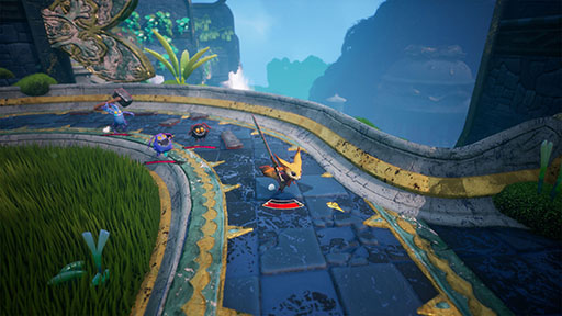 画像ギャラリー No.002のサムネイル画像 / 物理法則を利用したバトルを楽しめるARPG「Awaysis」に4人協力プレイの実装決定。BitSummitでの試遊も可能