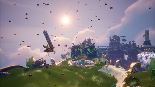 画像ギャラリー No.005のサムネイル画像 / 物理法則を利用したバトルを楽しめるARPG「Awaysis」に4人協力プレイの実装決定。BitSummitでの試遊も可能