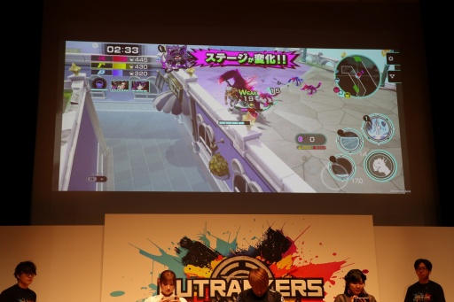 画像ギャラリー No.014のサムネイル画像 / 岡本吉起氏のYouTube企画から生まれたスマホゲーム「OUTRANKERS」発表会を開催。三つ巴の“奪い合いアクションバトル”はβテストを近日開催