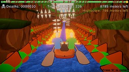 画像ギャラリー No.001のサムネイル画像 / 中毒性の高いボート漕ぎアクションゲーム「パドルパドルパドる」,7月25日にSteamでリリース。溶岩ルートなどを楽しめる体験版も配信中