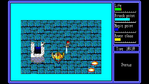 画像ギャラリー No.003のサムネイル画像 / 「EGGコンソール ハイドライド3 S.V. PC-9801」本日配信。T&Eソフトから発売されたアクションRPG「ハイドライド3」の強化版