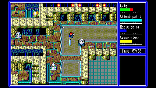 画像ギャラリー No.005のサムネイル画像 / 「EGGコンソール ハイドライド3 S.V. PC-9801」本日配信。T&Eソフトから発売されたアクションRPG「ハイドライド3」の強化版