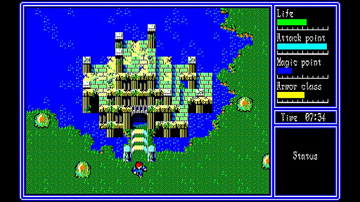 画像ギャラリー No.006のサムネイル画像 / 「EGGコンソール ハイドライド3 S.V. PC-9801」本日配信。T&Eソフトから発売されたアクションRPG「ハイドライド3」の強化版