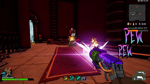 画像ギャラリー No.010のサムネイル画像 / “ハイスピード・ローグライトFPS”を謳う新作「Holy Shoot」,早期アクセス版を本日リリース