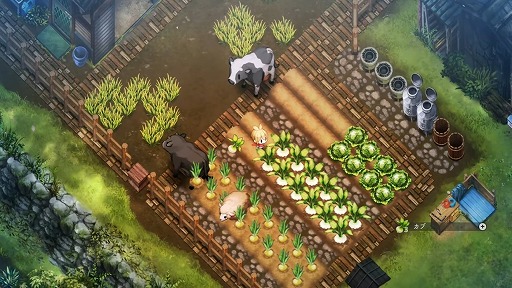 画像ギャラリー No.005のサムネイル画像 / 「夜廻」シリーズを手がけたスタッフが贈る新作田舎暮らしシミュレーション「ほの暮しの庭」,2026年7月30日発売