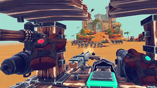 画像ギャラリー No.002のサムネイル画像 / 自分だけの兵器を作り出す物理演算サンドボックスをVRゲーム化。「Besiege VR」,Metaストアで本日リリース