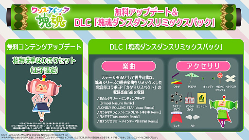 画像ギャラリー No.009のサムネイル画像 / 「ワンス・アポン・ア・塊魂」,2つのDLCが2025年11月&今冬に配信予定。それぞれ5つの新しいリミックスBGMと10個の衣装アイテムを収録