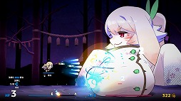 画像ギャラリー No.001のサムネイル画像 / 敵も弾幕も斬り伏せる和風弾幕シューティング「百合太刀降魔伝」,Switch版を8月21日に発売。PC版のDLCも収録