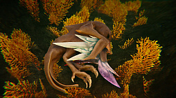 画像ギャラリー No.011のサムネイル画像 / 鳥類の末裔トゥアイの1羽として,氷河期が訪れた6500万年後の海で生き抜く。アクションADV「グレイシャード」,Switch2版が今冬発売決定