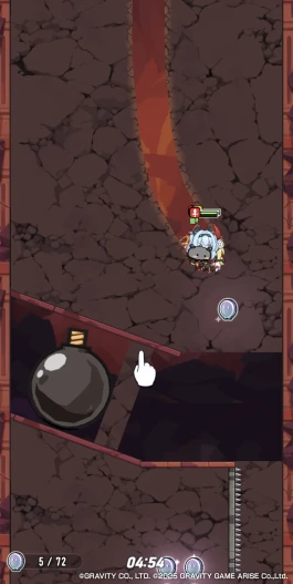 画像ギャラリー No.005のサムネイル画像 / 指一本で遊べるお手軽アクションパズル。本日開始の「スコップヒーロー」は,愛らしいヒーローたちと“穴掘り”が楽しめるスマホRPGだ【PR】