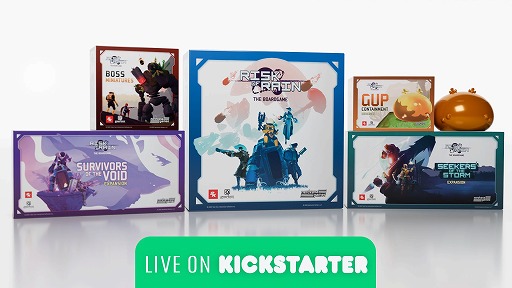 画像ギャラリー No.001のサムネイル画像 / 「Risk of Rain: The Board Game」のクラウドファンディングがKickstarterで実施中。目標額の837%におよぶ約6000万円の支援を獲得