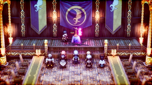 画像ギャラリー No.005のサムネイル画像 / 3国による塩鉄大戦の模様を描く。タクティクスRPG「トライアングルストラテジー」,PS5/Xbox Series X|S/PC(Microsoftストア)版が発売