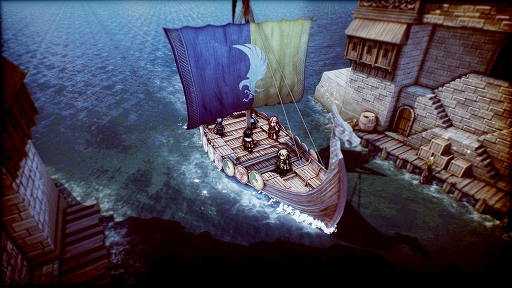 画像ギャラリー No.008のサムネイル画像 / 3国による塩鉄大戦の模様を描く。タクティクスRPG「トライアングルストラテジー」,PS5/Xbox Series X|S/PC(Microsoftストア)版が発売