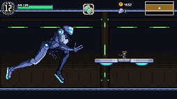 画像ギャラリー No.007のサムネイル画像 / 引きこもりの少女がエイリアンと戦う,コメディタッチのメトロイドヴァニア「ローリングスター」,Switch版を9月18日に発売