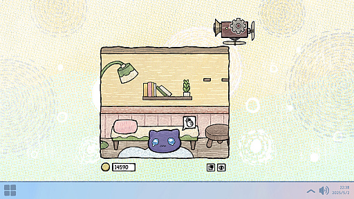 画像ギャラリー No.007のサムネイル画像 / デスクトップでふわふわの生き物を育てる放置系シム「すみっこのエッゴ」,プレイテスト版を配信中