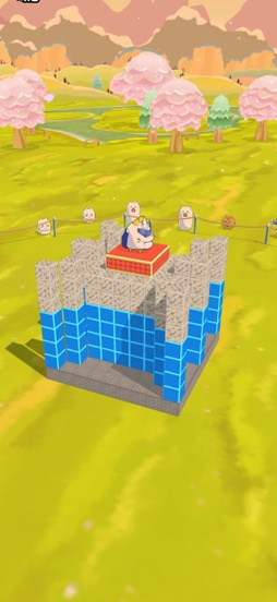 画像ギャラリー No.009のサムネイル画像 / 「にゃんこ大戦争」のスピンオフ作「それいけ!スーパーにゃん」は,“スーパーにゃん”が惑星侵略に大活躍する3Dパズルアクションだ(今日から始めろApple Arcade #48)